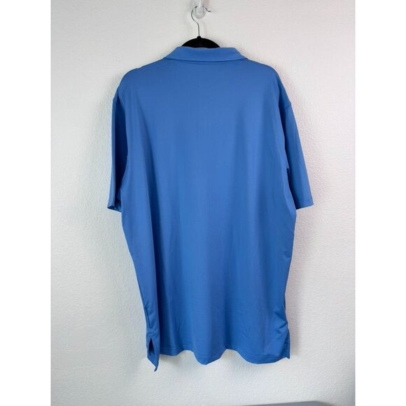 Peter Millar‎ men's XL blue summer comfort short sleeve performance polo shirt - Picture 5 of 6
